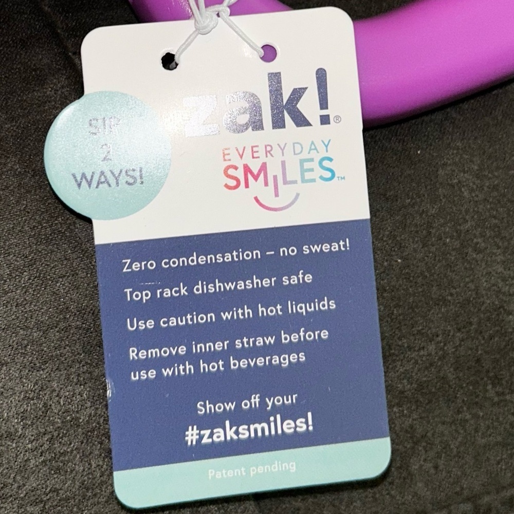 Hello Kitty Pink and Purple Water Bottle Zak Designs - Picture 4 of 4
